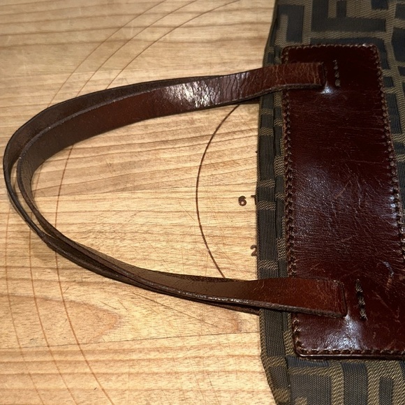 Fendi zucca folding tote shopper. Nylon and leather. 71156101992 - Picture 7 of 15